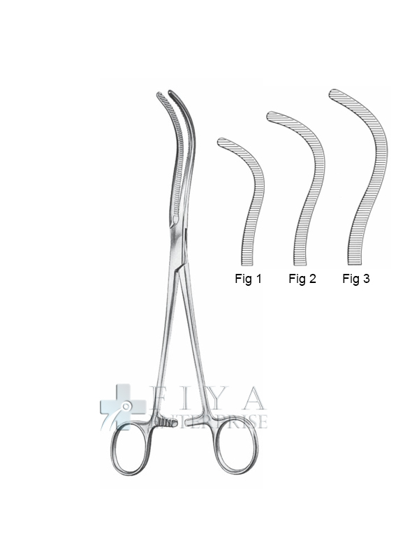 Guyon Kidney Pedicle Clamp Forceps