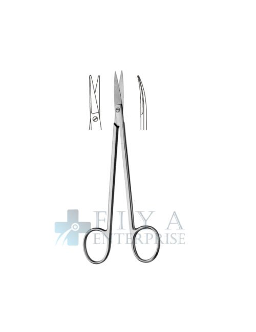 Kelly Fistula Scissors - Fiya Surgical Gynecological Instrument