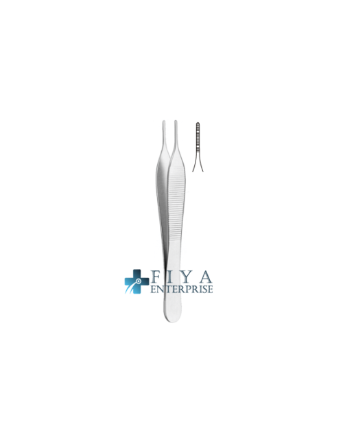 Adson Dressing Forceps – 12cm German Stainless Steel Serrated Surgical Forceps by Fiya Surgical.