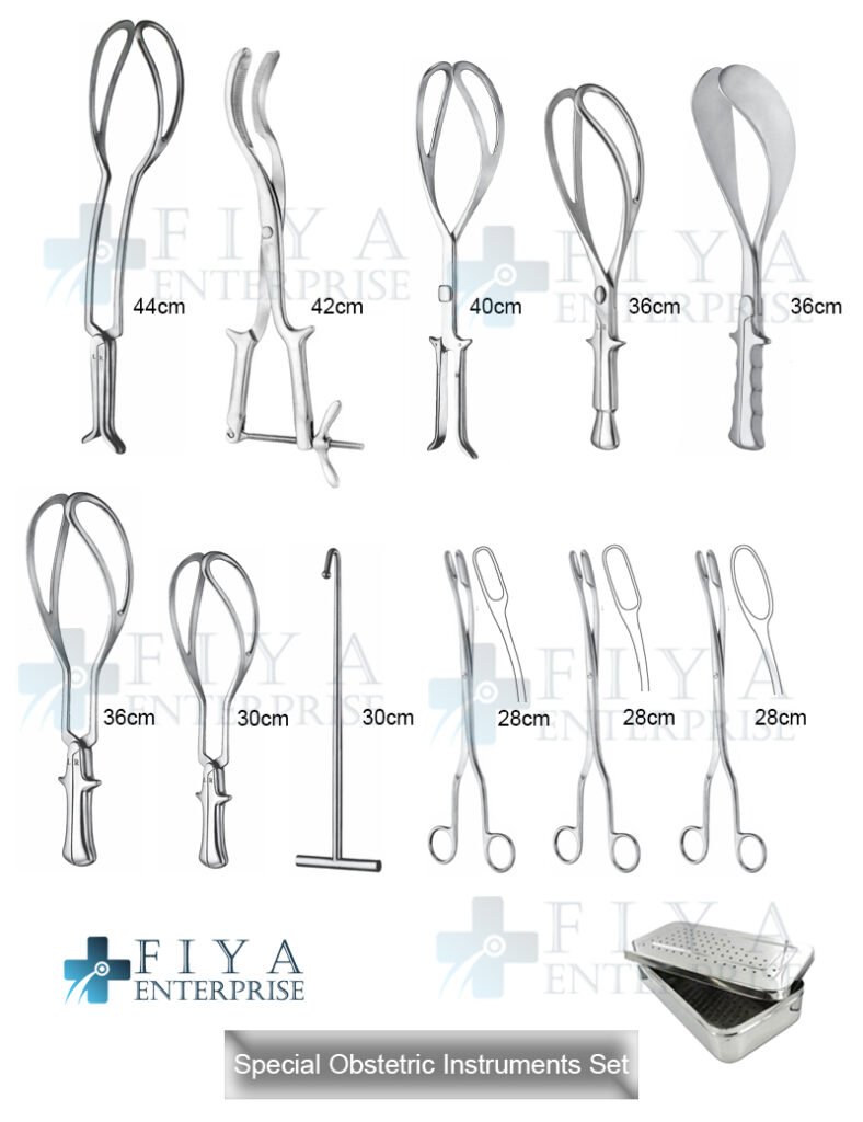 Special Obstetric Instruments | Forceps & Delivery Set | Fiya Surgical