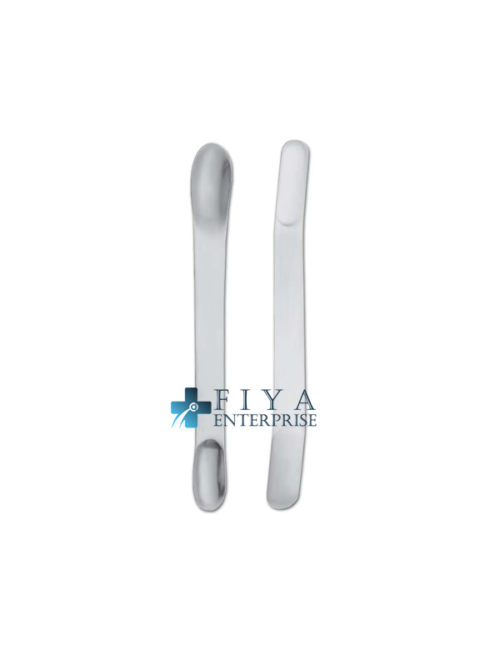 Brain Spatula 7/9mm Double-Ended Premium Stainless Steel Malleable.