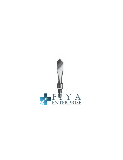 Cushing Flat Drill Premium Stainless Steel Neurosurgical Perforator Bit.