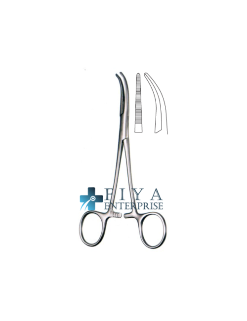 Dandy Artery Forceps 14cm Sideways Curved Premium Stainless Steel.