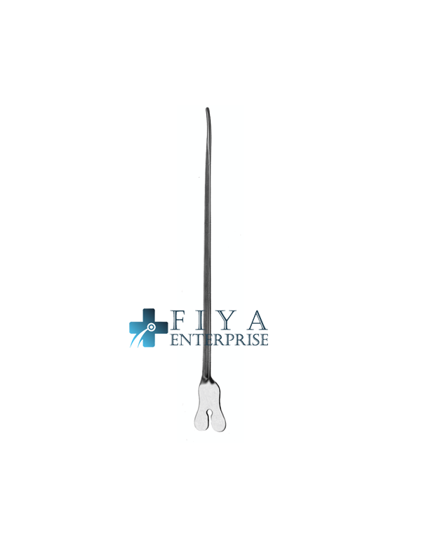 Nelaton Probe Rounded Tip Eyelet Premium Stainless Steel.