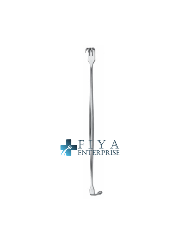 Senn-Miller Delicate Hook Dual Ended Rake and Blade Stainless Steel.