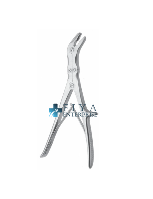 Stille Bone Rongeur Double Action Curved Jaws Premium Stainless Steel.