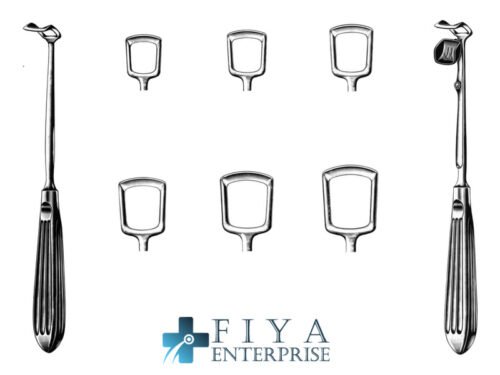 Adenoid Curettes, high quality medical grade stainless steel adenoid curettes, Fiya Surgical 42.0532
