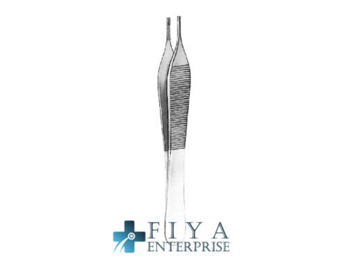 Adson Brown Tissue Forceps "Tungsten Carbide", stainless steel delicate forceps, Fiya Surgical 06.2162