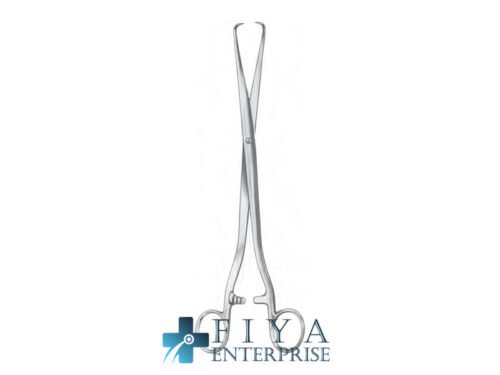 Barrett Tenaculum Forceps, Straight, high quality medical grade stainless steel tenaculum forceps, Fiya Surgical 15.6218