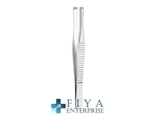 Beeson Tissue Forceps, 4x5 Teeth, high quality medical grade stainless steel tissue forceps, Fiya Surgical 06.1116