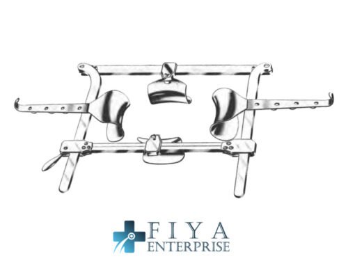 Blade Only for Pz.82.00, high quality medical grade stainless steel abdominal retractor, Fiya Surgical 26.8211