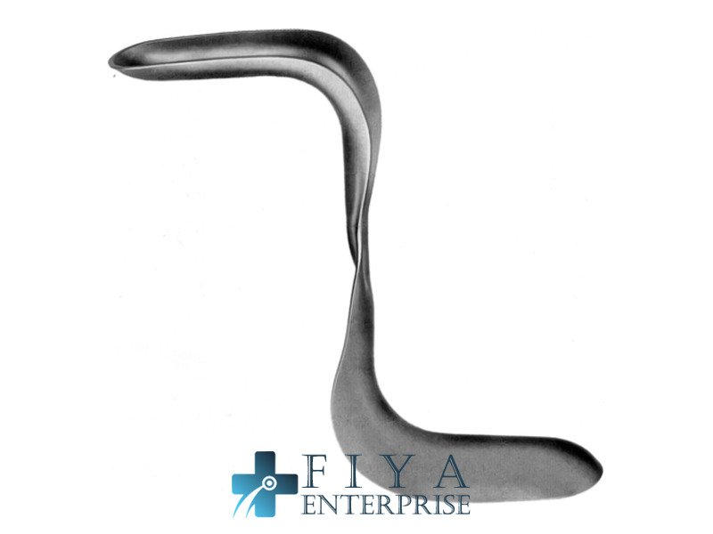 Breisky Vaginal Speculum and, high quality medical grade stainless steel vaginal specula, Fiya Surgical 15.193
