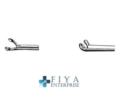 Bronchial-Esophageal Forceps, high quality medical grade stainless steel bronchial-esophageal forceps, Fiya Surgical 42.3119