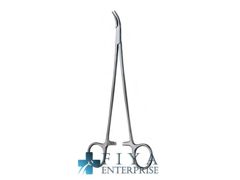 Brunschwig Dissecting Forceps, Curved, stainless steel artery & dissecting forceps, Fiya Surgical 09.13.52