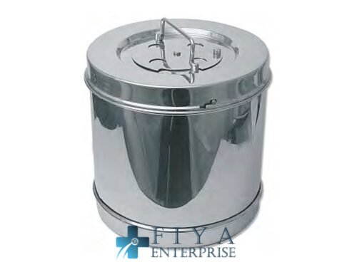 Case, Sterilizing Drums, high quality medical grade stainless steel case, Fiya Surgical 18.264