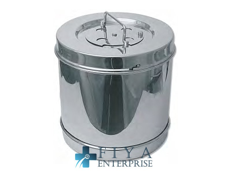 Case, Sterilizing Drums, high quality medical grade stainless steel case, Fiya Surgical 18.2645