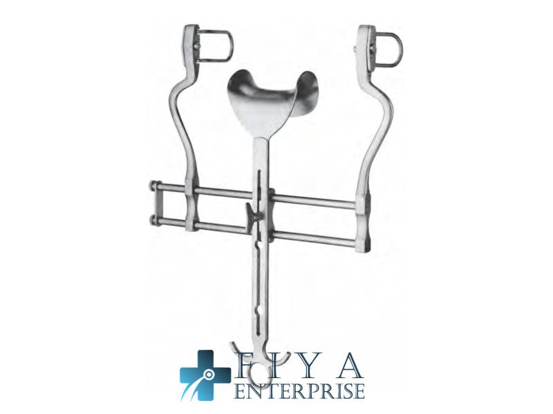 Centre Blade for Balfour Abdominal Retractor, stainless steel abdominal retractor, Fiya Surgical 26.753