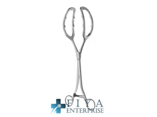 Collin Uterine Elevating Forceps, stainless steel uterine elevating forceps, Fiya Surgical 15.11338