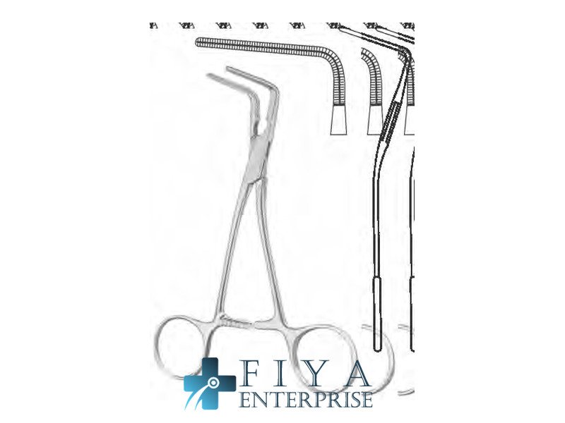Cooley Vascular Clamps, high quality medical grade stainless steel vascular clamps, Fiya Surgical 27.6815