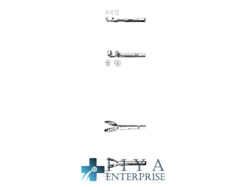 Cordes Laryngeal and Bronchoscopic Forceps, stainless steel laryngeal and bronchoscopic forceps, Fiya Surgical 42.1771