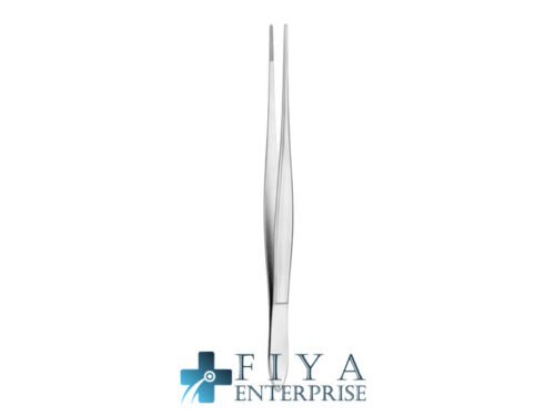 Cushing Tissue Forceps, Straight, high quality medical grade stainless steel delicate forceps, Fiya Surgical 06.5217