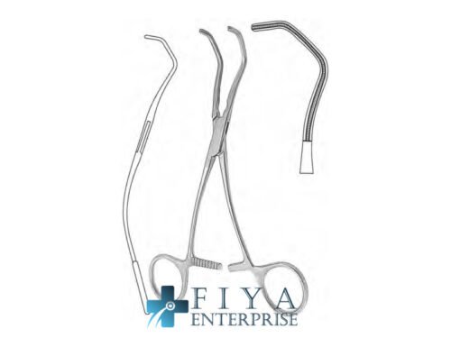 De Bakey Vascular Clamp, high quality medical grade stainless steel vascular clamps, Fiya Surgical 27.3617