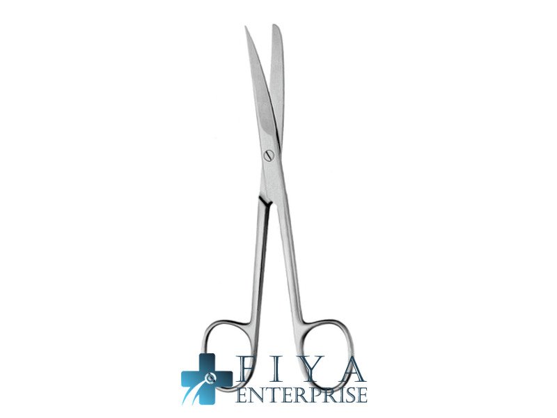 Deaver Operating Scissors, Sharp Blunt, Curved, stainless steel operating scissors, Fiya Surgical 03.2114