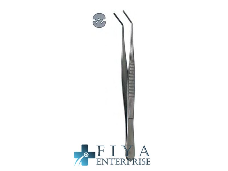 Debakey 'AT' Vascular Forceps Jaws, high quality medical grade stainless steel atraumatic forceps, Fiya Surgical 06.4630