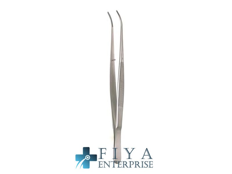 Delicate Forceps, Dressing and Tissue, high quality medical grade stainless steel delicate forceps, Fiya Surgical 06.4018