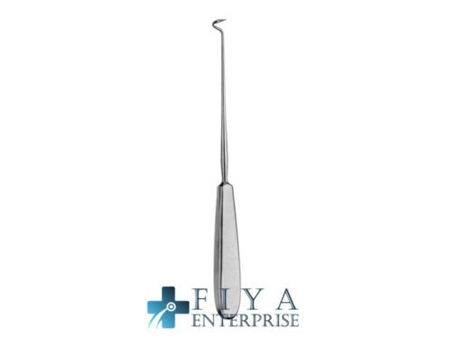 Deschamps-Baby Ligature Needle, Sharp, Right, stainless steel ligature needles, Fiya Surgical 19.012