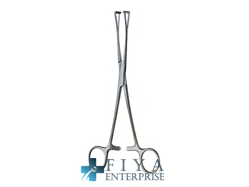 Duval Collin Tissue and Organ Holding Forceps, stainless steel tissue grasping forceps, Fiya Surgical 09.17.15