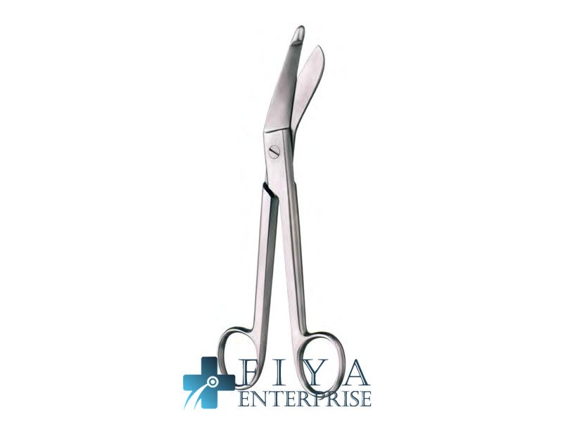 Esmarch Bandage and Plaster Shears, high quality medical grade stainless steel bandage scissors, Fiya Surgical 12.0420