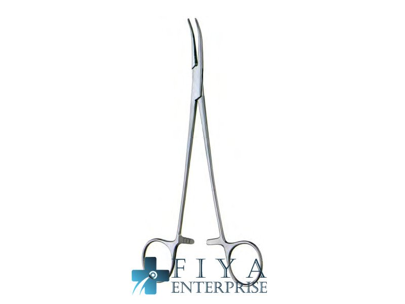Fuchsig Artery Forceps, Curved, high quality medical grade stainless steel hemostatic forceps, Fiya Surgical 08.9919