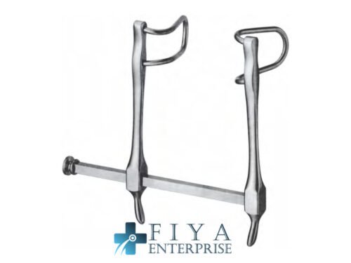 Gosset-Baby Abdominal Retractor Spread, high quality medical grade stainless steel abdominal retractor, Fiya Surgical 26.6001