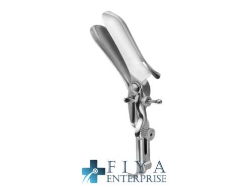 Graves Vaginal Speculum, Angled 45 Degree, high quality medical grade stainless steel vaginal specula, Fiya Surgical 15.2745