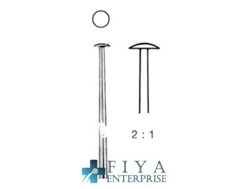 Gray Rotary Knife, high quality medical grade stainless steel knives for otology, Fiya Surgical 29.21475