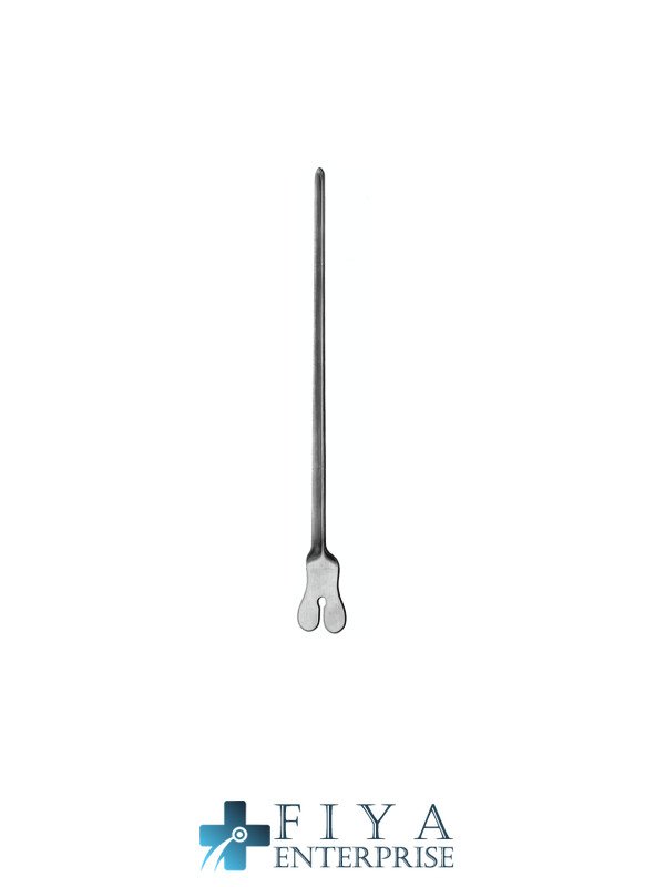 grooved director and tongue tie 11.5cm - 4½" high quality medical grade stainless steel Fiya Surgical 02.0711