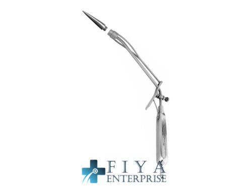 Haemorrhoidal Ligator, high quality medical grade stainless steel rectal biopsy forceps, Fiya Surgical 14.9848
