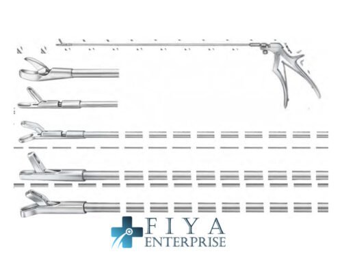 Handle Only, high quality medical grade stainless steel rectal biopsy forceps, Fiya Surgical 14.8