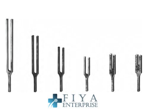 Hartmann Tuning Fork C-128, high quality medical grade stainless steel tuning forks, Fiya Surgical 29.111