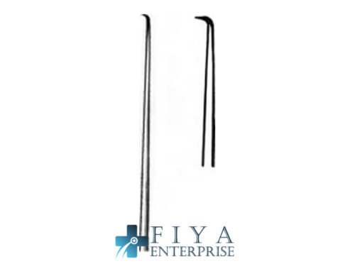 Hook, for Lifting Incus, 90 Degree, Left, Total Length, stainless steel hooks, Fiya Surgical 29.22693