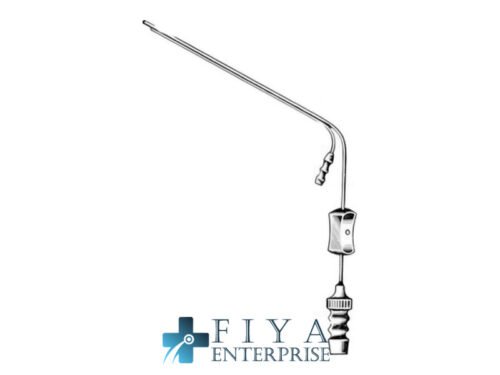 House Irrigating Suction Tube No. 3, 1.5 +, stainless steel aspirating and irrigating instruments, Fiya Surgical 29.6373