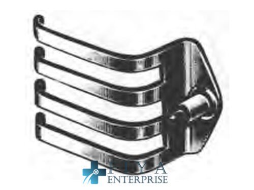 Interchangeable Blade, 4 Prong Blade, high quality medical grade stainless steel abdominal retractor, Fiya Surgical 26.7343