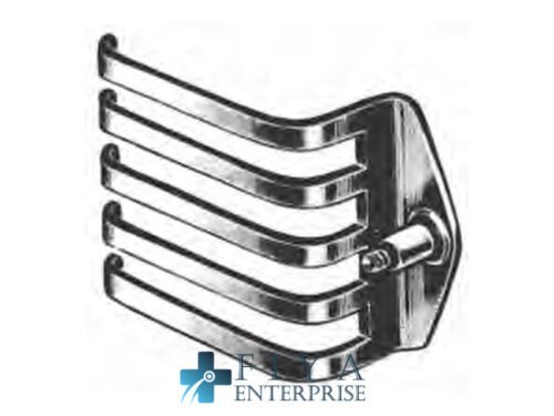 Interchangeable Blade, 5 Prong Blade, high quality medical grade stainless steel abdominal retractor, Fiya Surgical 26.7358