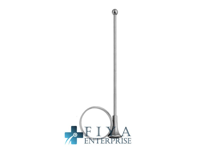 Iowa Needle Guide, Straight, Trumpet Shaped, stainless steel obstetrical forceps, Fiya Surgical 16.1114