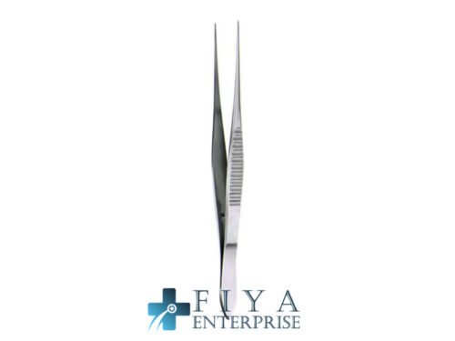 Jacobson-Micro Forceps, Fine Sharp Point, Straight, stainless steel micro forceps, Fiya Surgical 06.10415