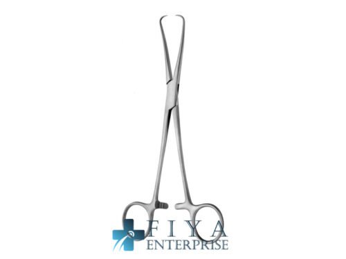 Jarcho Vulsellum Forceps, S-Shaped, high quality medical grade stainless steel tenaculum forceps, Fiya Surgical 15.712