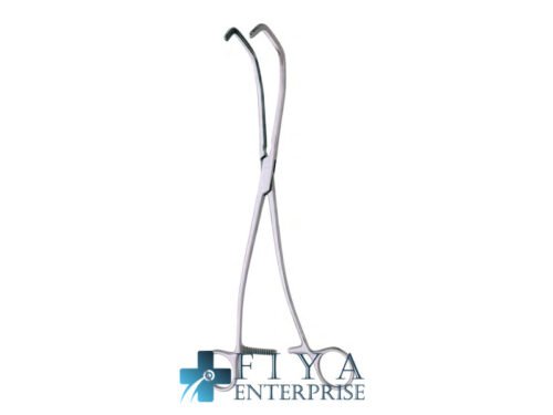 Kersting "AT", high quality medical grade stainless steel sigmoid anastomosis forceps, Fiya Surgical 14.3630