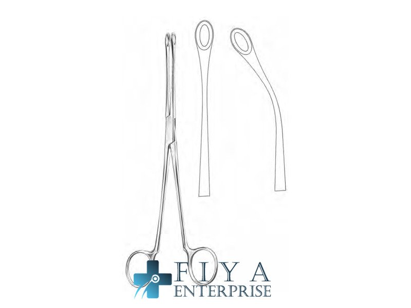 Kidney Pedicle Clamps, high quality medical grade stainless steel kidney pedicle clamps, Fiya Surgical 41.1120