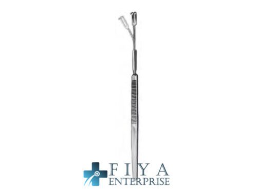 Knapp Retractor with Flex. Neck, 4 Prong, Blunt, stainless steel delicate retractors, Fiya Surgical 25.2716